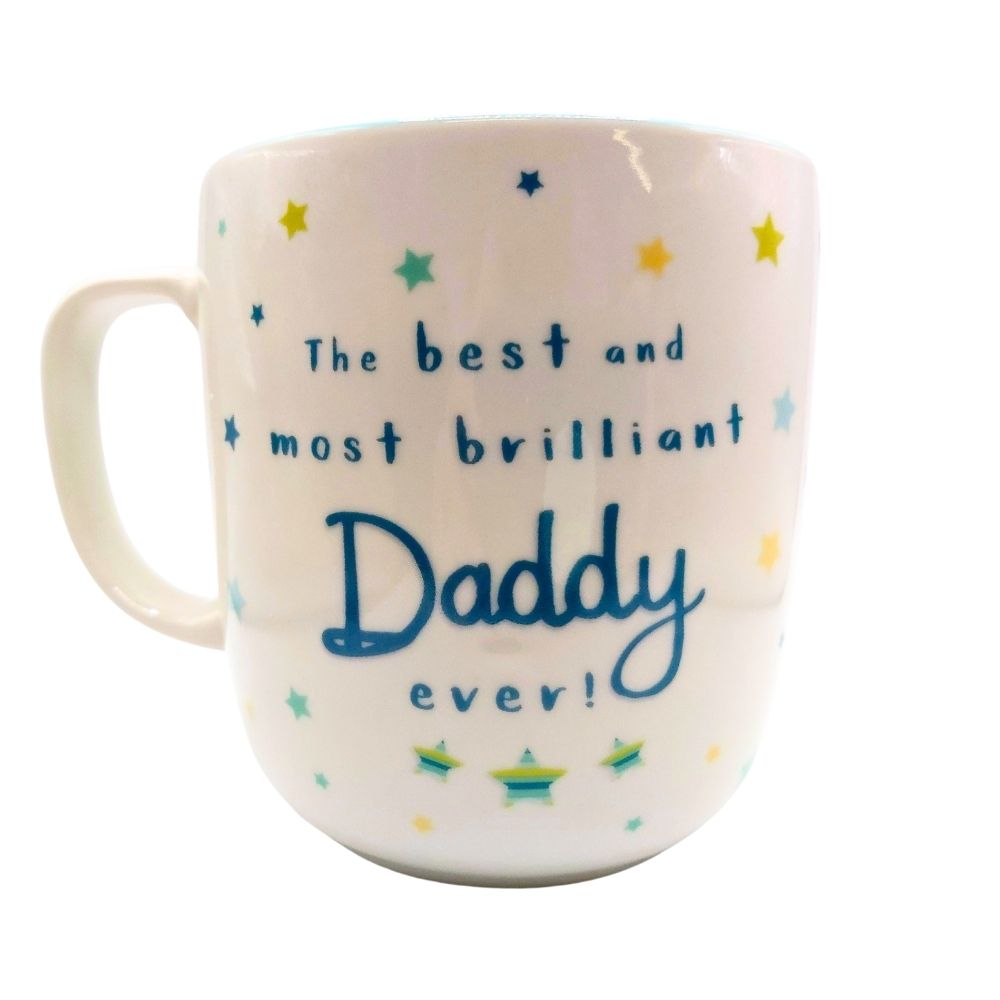 Boofle Awesome Daddy Mug & Coaster Gift Set Daddy's Starry Surprise! Gift Idea