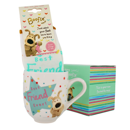 Boofle Best Friend Mug & Socks Gift Set