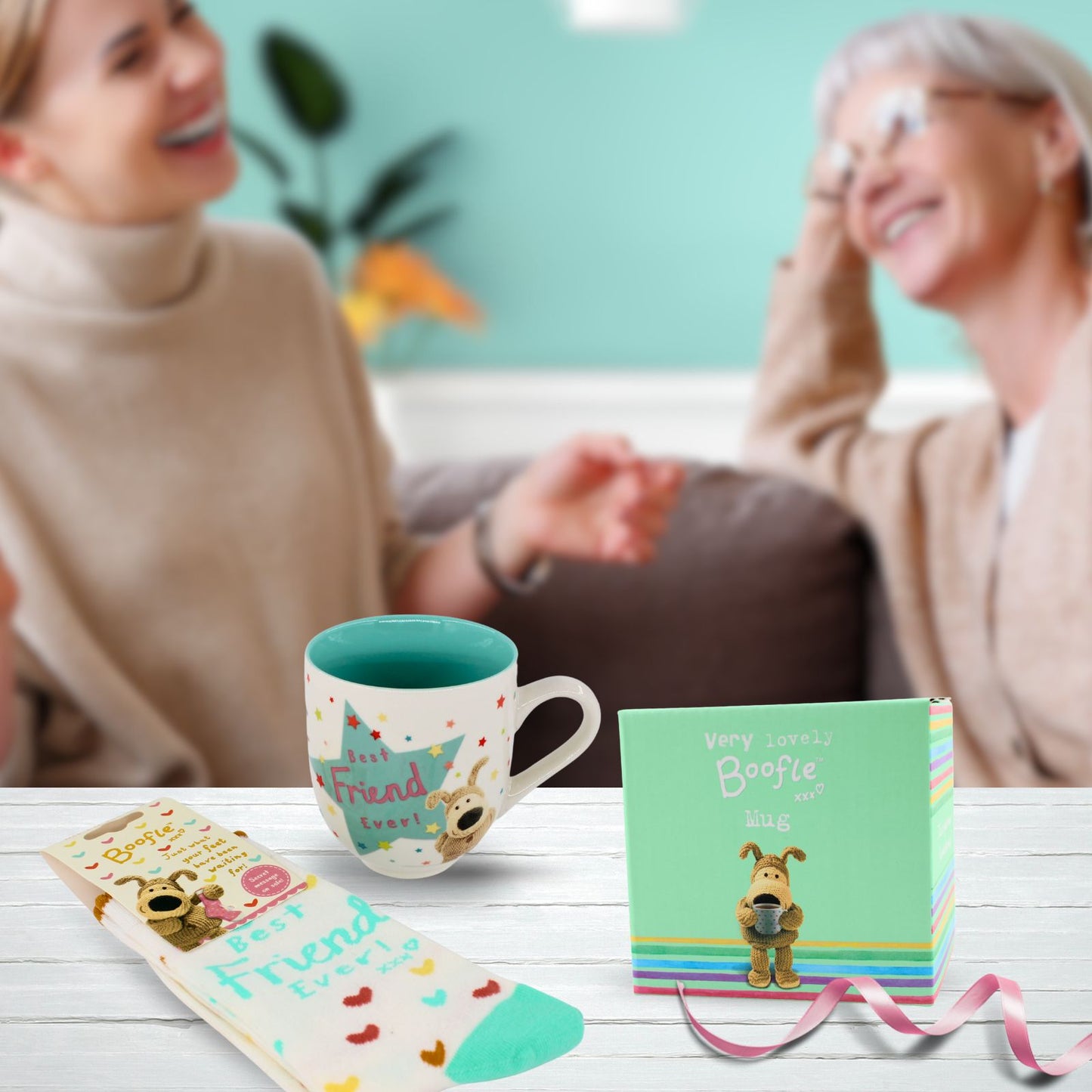 Boofle Best Friend Mug & Socks Gift Set
