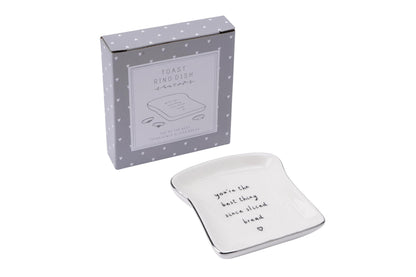 Send With Love You're The Best Sliced Bread Ceramic Ring Dish Trinket Tray Gift