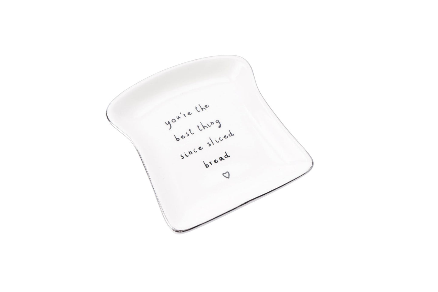 Send With Love You're The Best Sliced Bread Ceramic Ring Dish Trinket Tray Gift