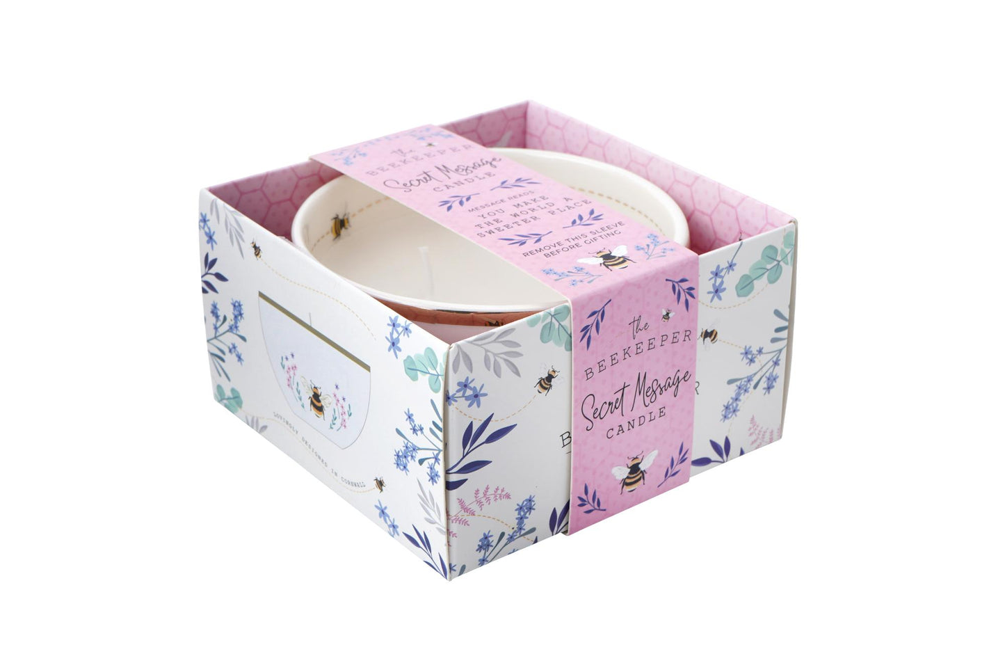 The Beekeeper You Make The World Jasmine Scented Secret Message Candle Gift Idea