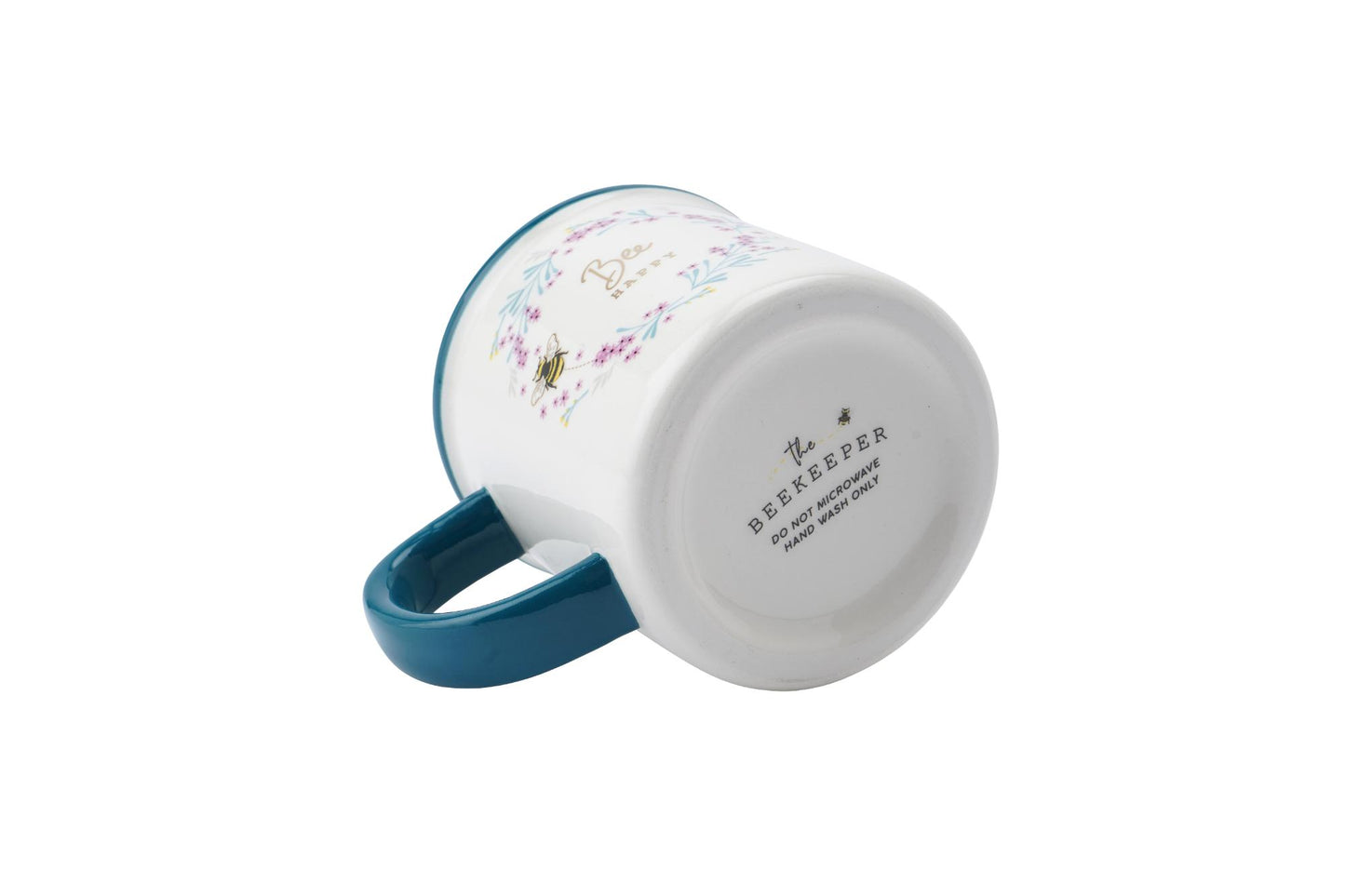 The Beekeeper Bee Happy Stoneware Mug Bee-Utifully Buzzing! Mug In Gift Box Gift