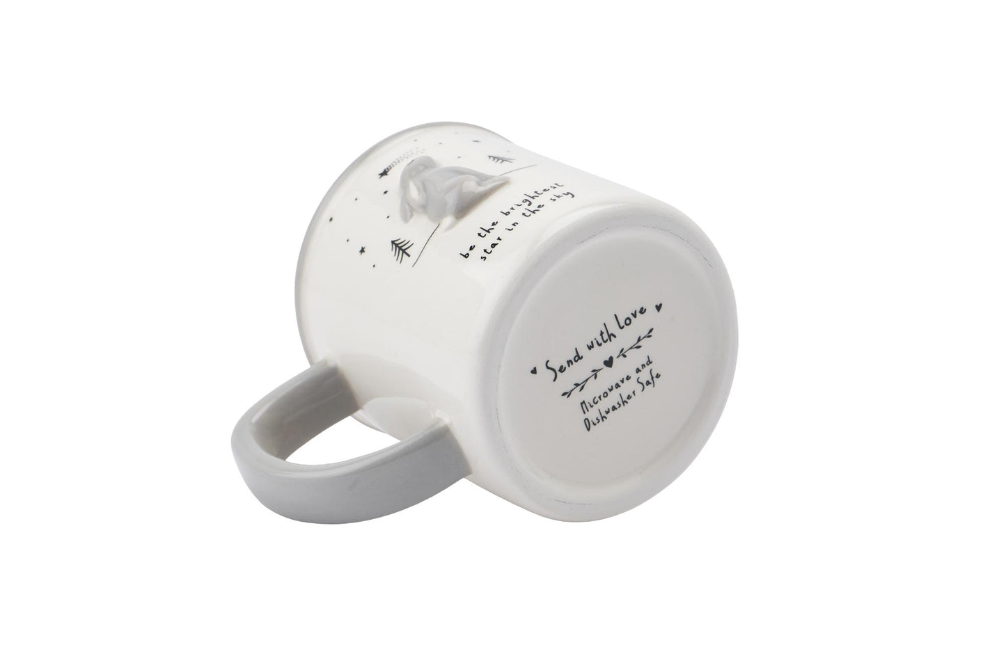 Send With Love Stargazing Hare Ceramic Mug In Gift Box Gift Idea