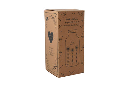 Send With Love 6" Tall You Are My Sunshine Ceramic Bottle Vase Gift Idea