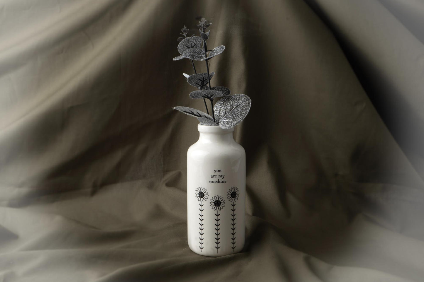 Send With Love 6" Tall You Are My Sunshine Ceramic Bottle Vase Gift Idea