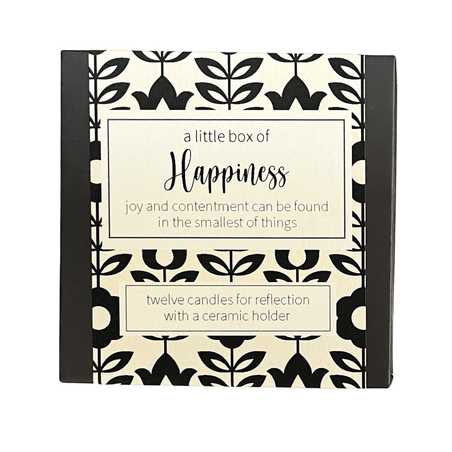 Cotton & Grey A Little Box Of Happiness Candles Beaming Bliss Candle Gift Idea