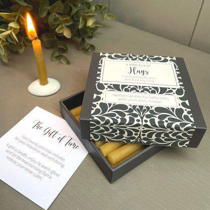 Cotton & Grey A Little Box Of Hugs Candles Love Candles Candle Gift Idea