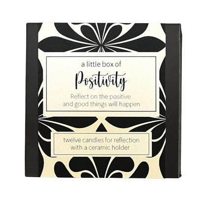Cotton & Grey A Little Box Of Positivity Candles All Good Candle Gift Idea
