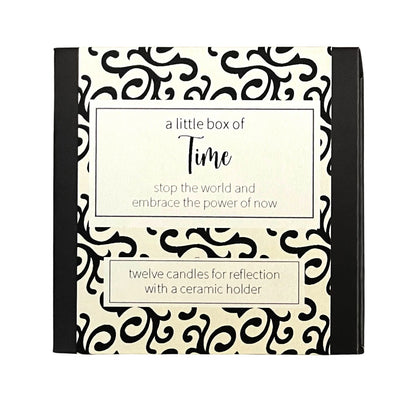 Cotton & Grey A Little Box Of Time Candles Self-Love Candle Gift Idea