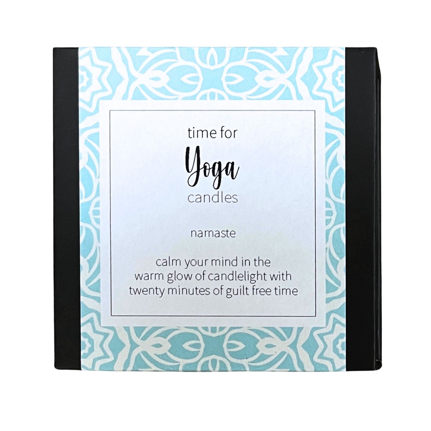 Cotton & Grey Time For Yoga Candles Yoga Calm Beeswax Candle Gift Idea