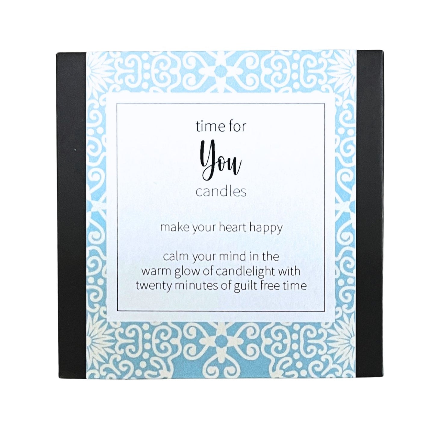 Cotton & Grey Time For You Candles Relax & Unwind Beeswax Candle Gift Idea