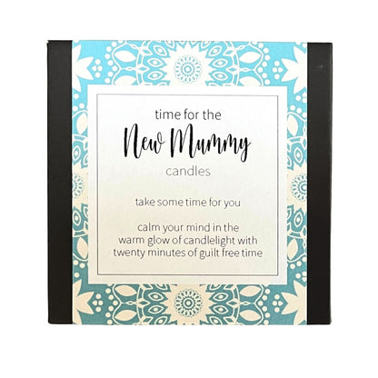 Cotton & Grey Time For New Mummy CandlesBeeswax Candle Gift Idea