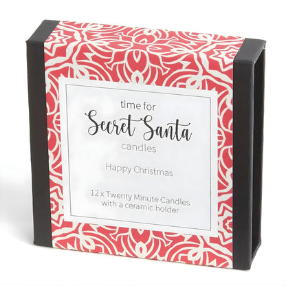 Cotton & Grey Time For Secret Santa Mindful Relaxing Christmas Gift Idea