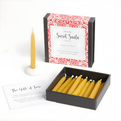 Cotton & Grey Time For Secret Santa Mindful Relaxing Christmas Gift Idea