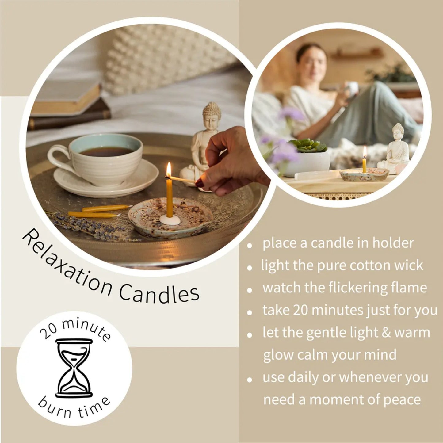 Cotton & Grey Time For Secret Santa Mindful Relaxing Christmas Gift Idea