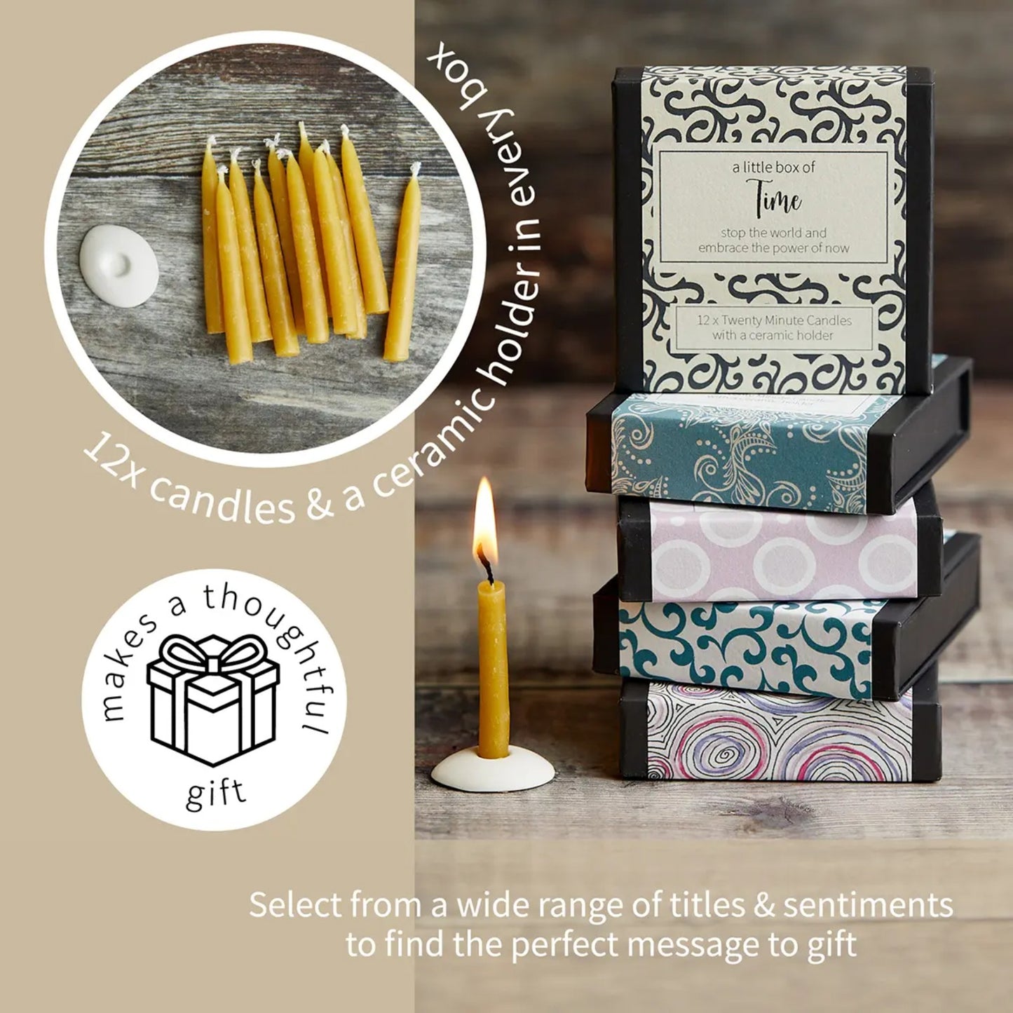 Cotton & Grey Time For Secret Santa Mindful Relaxing Christmas Gift Idea