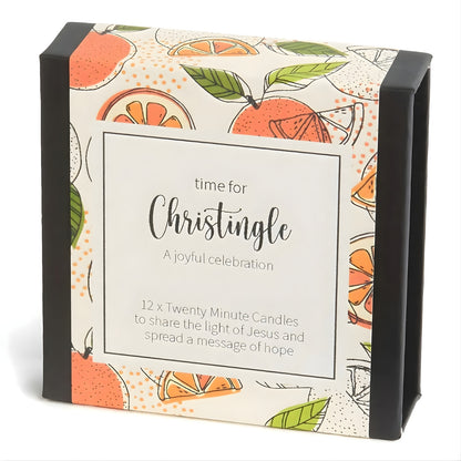 Cotton & Grey Time For Christingle Religious Christian Christmas Gift Idea