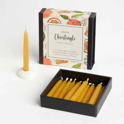 Cotton & Grey Time For Christingle Religious Christian Christmas Gift Idea
