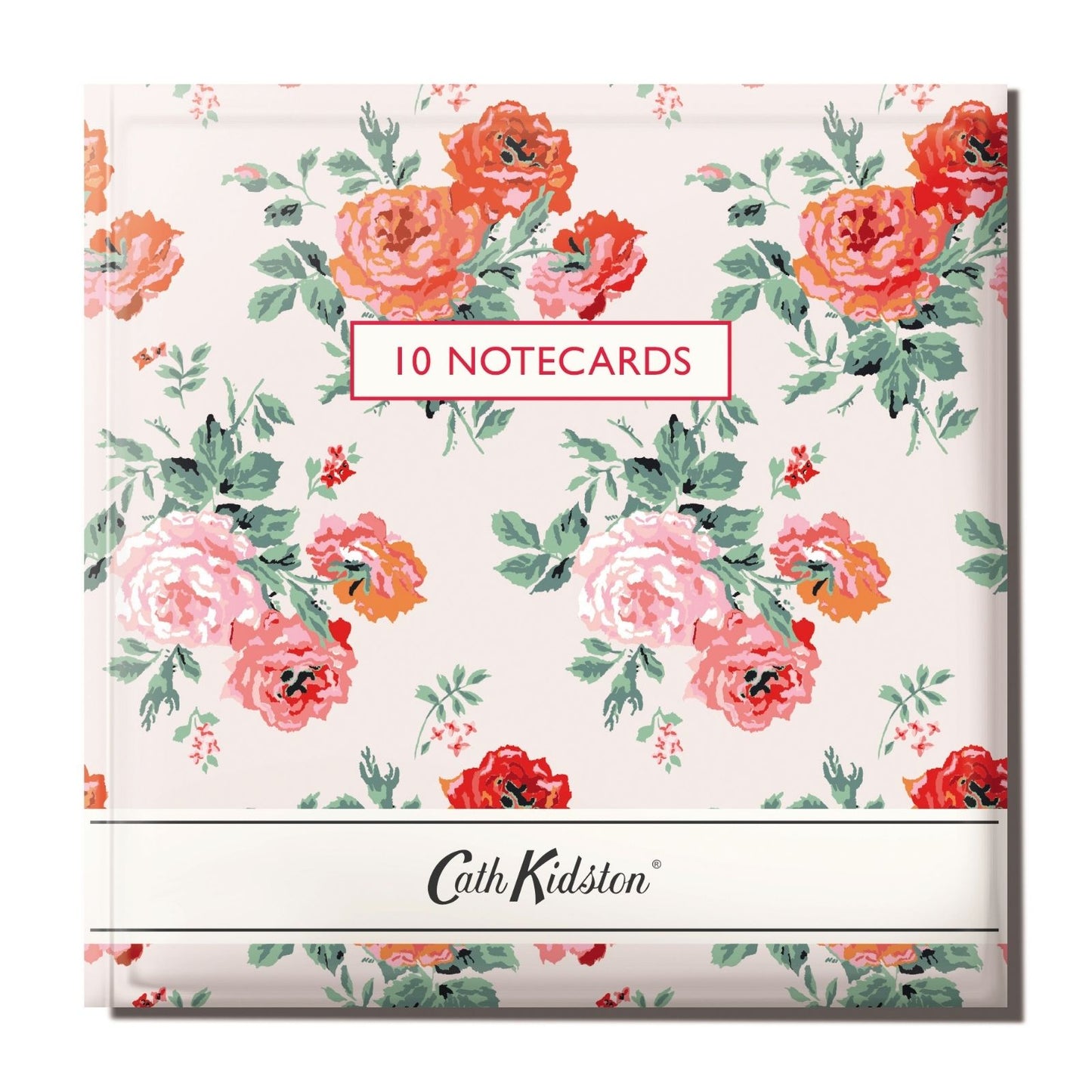 Cath Kidston Stationery Pack 10 Notecards In 2 Floral Designs Writing Gift Idea