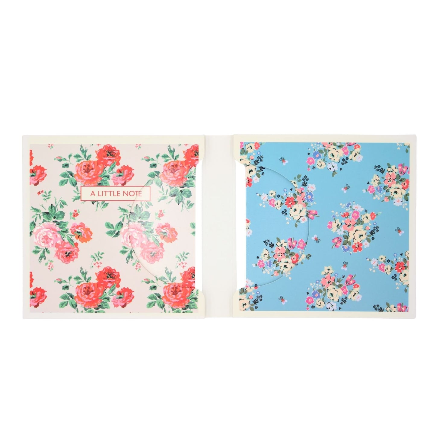 Cath Kidston Stationery Pack 10 Notecards In 2 Floral Designs Writing Gift Idea