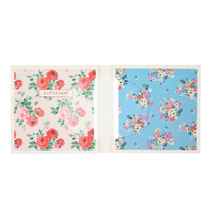 Cath Kidston Stationery Pack 10 Notecards In 2 Floral Designs Writing Gift Idea