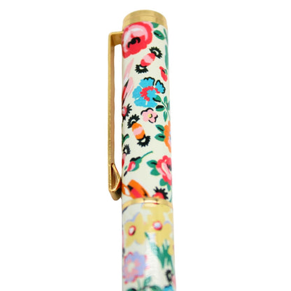 Cath Kidston Stationery Pen Refillable Floral Ballpoint In Gift Box Gift Idea