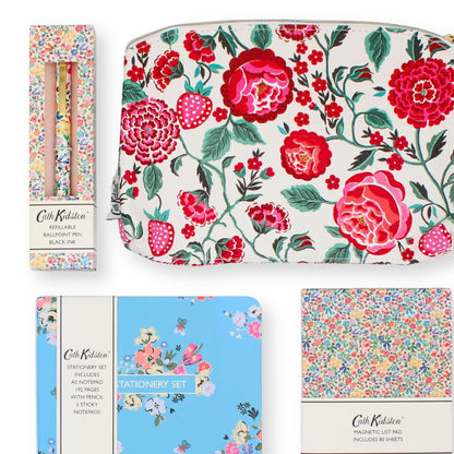 Cath Kidston Stationery Pen Refillable Floral Ballpoint In Gift Box Gift Idea