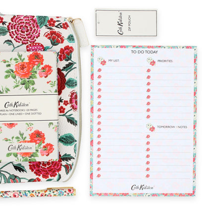 Cath Kidston Stationery Floral Desk Planner To Do List Pad Organiser Gift Idea