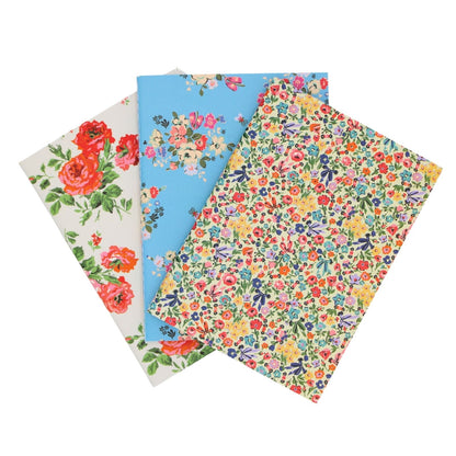 Cath Kidston Stationery 3 Pack A6 Pocket Notebooks Floral Notes Gift Idea