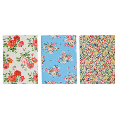 Cath Kidston Stationery 3 Pack A6 Pocket Notebooks Floral Notes Gift Idea