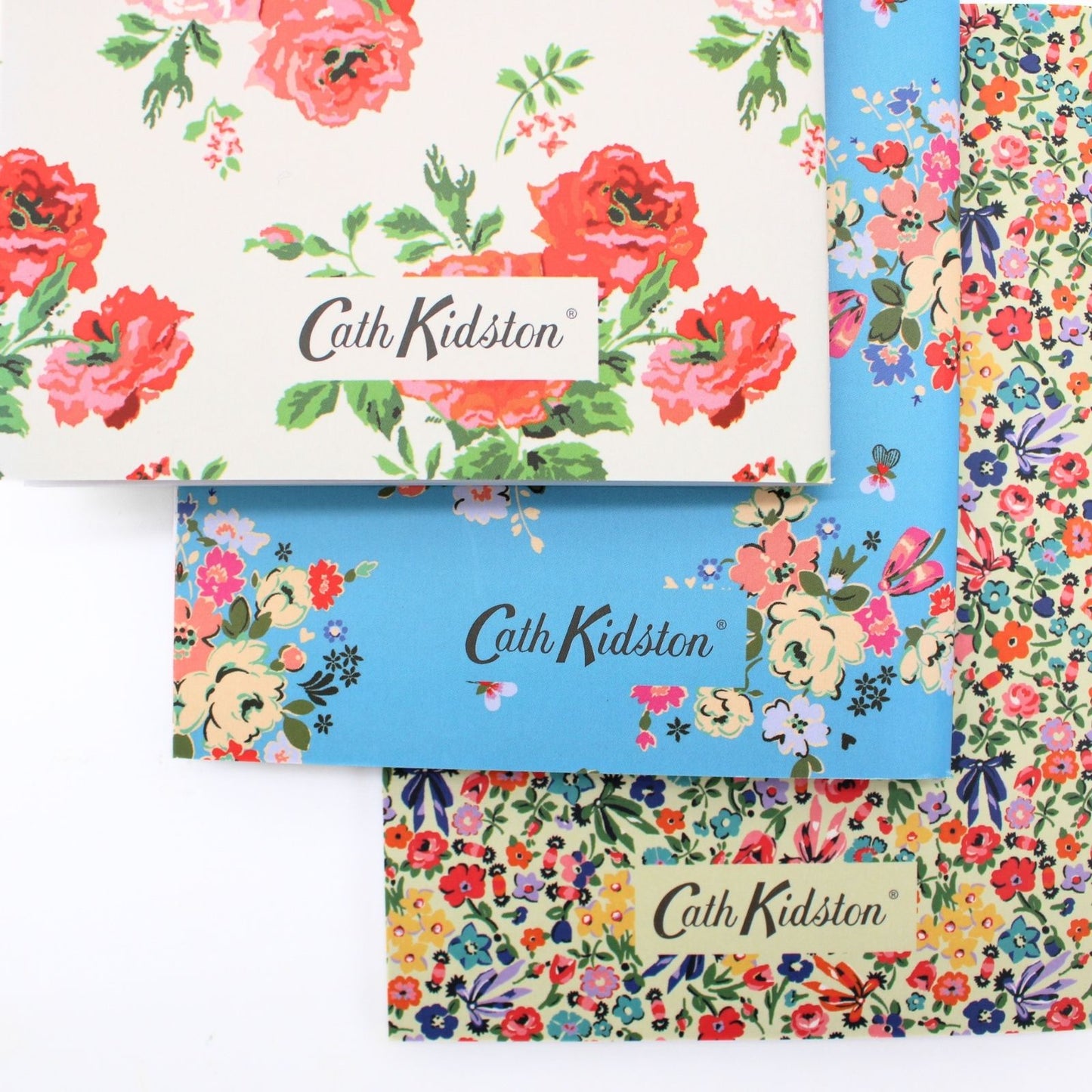 Cath Kidston Stationery 3 Pack A6 Pocket Notebooks Floral Notes Gift Idea