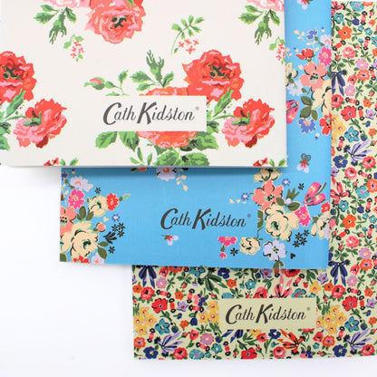 Cath Kidston Stationery 3 Pack A6 Pocket Notebooks Floral Notes Gift Idea