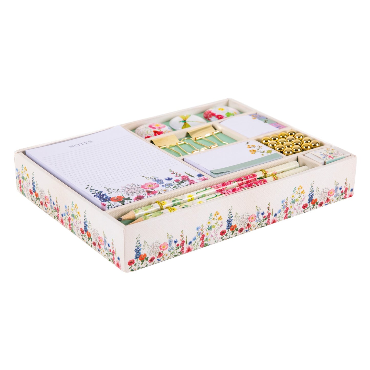 Gifted Stationery Gift Set Wild Harmony Design Pencils, Pads & Desk Accessories