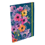 Gifted Stationery A4 Notebook Anemones Design Softcover Lined Journal