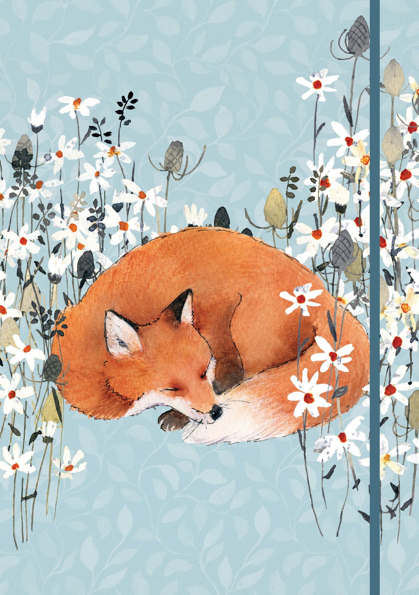 Gifted Stationery A4 Notebook Foxy Tales Design Softcover Lined Journal