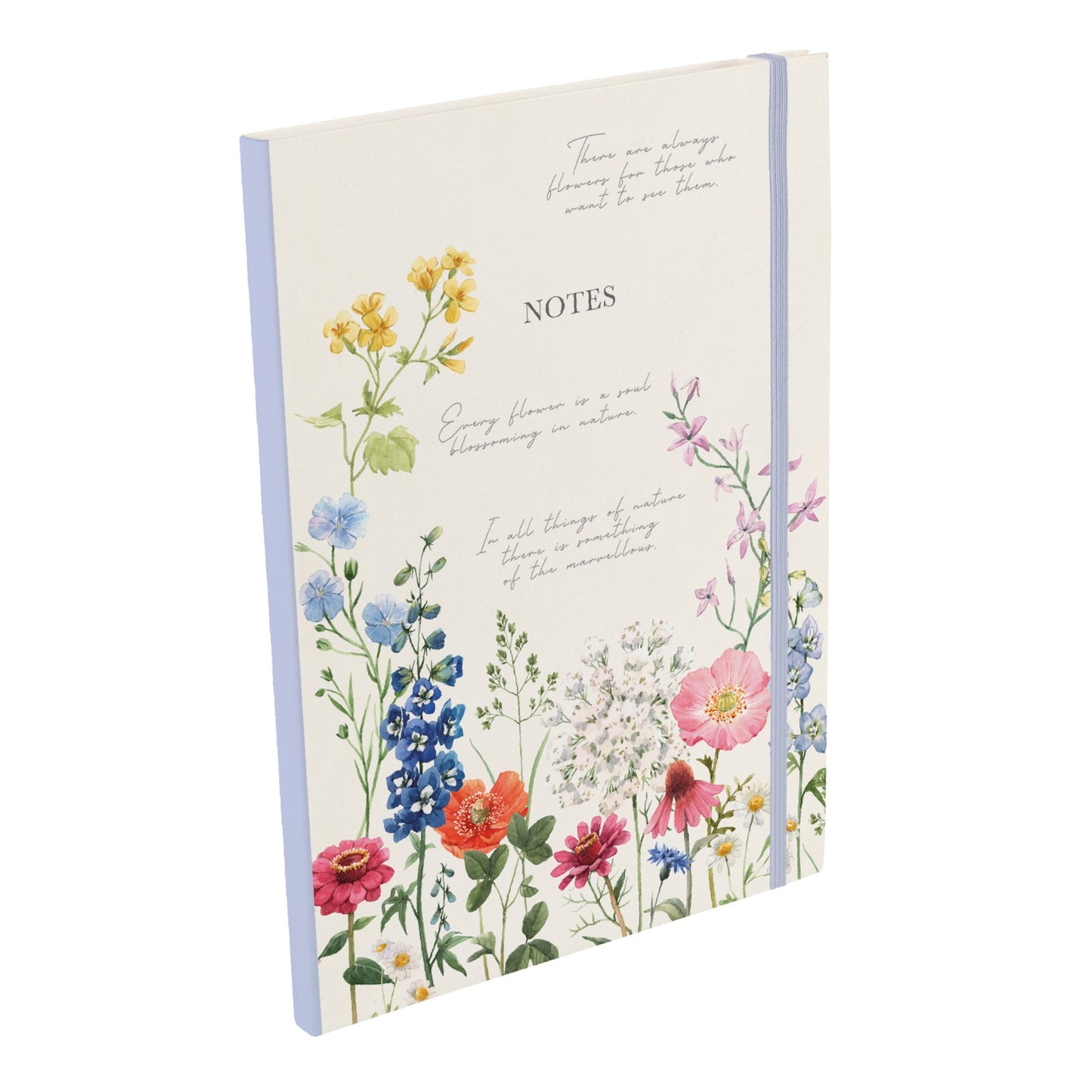 Gifted Stationery A4 Notebook Wild Harmony Design Softcover Lined Journal