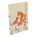 Gifted Stationery A5 Notebook Foxy Tales Design Softcover Lined Journal
