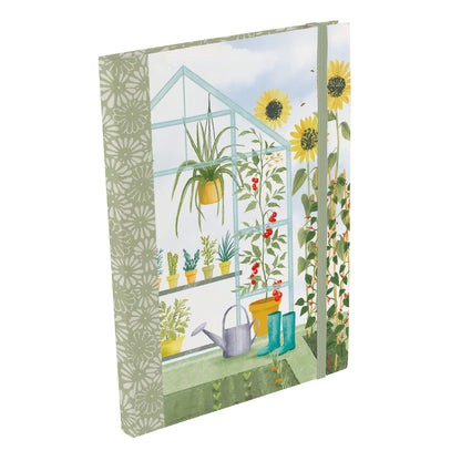 Gifted Stationery A5 Notebook In The Garden Design Softcover Lined Journal
