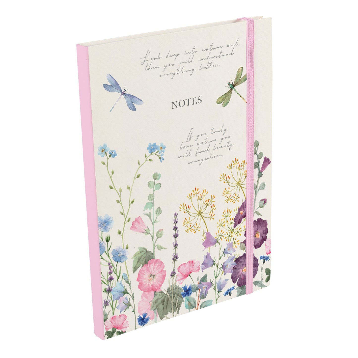 Gifted Stationery A5 Notebook Wild Harmony Design Softcover Lined Journal