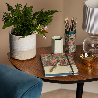 Gifted Stationery A5 Notebook William Morris Cray Design Softcover Lined Journal