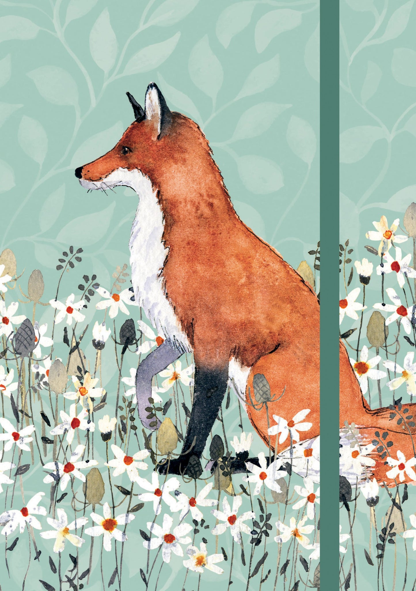 Gifted Stationery A6 Notebook Foxy Tales Design Softcover Lined Pocket Journal