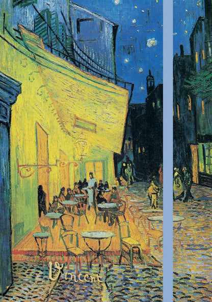 Gifted Stationery A6 Notebook Van Gogh Starry Night Softcover Lined Journal