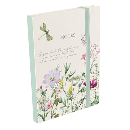 Gifted Stationery A6 Notebook Wild Harmony Design Softcover Lined Pocket Journal