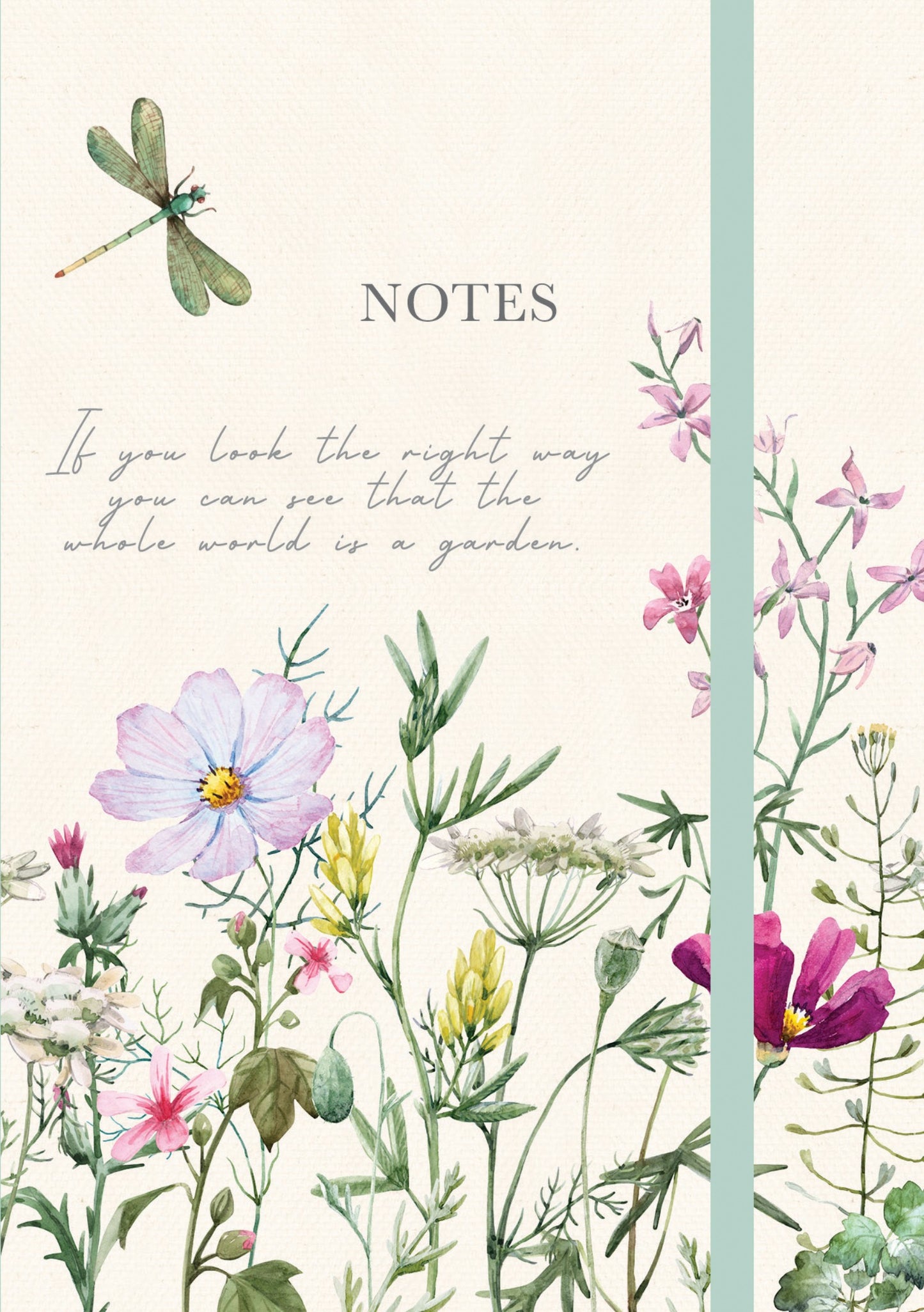Gifted Stationery A6 Notebook Wild Harmony Design Softcover Lined Pocket Journal