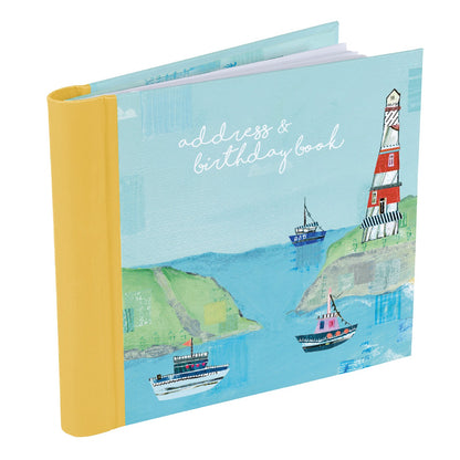 Gifted Stationery Address & Birthday Book Sea Breeze Design