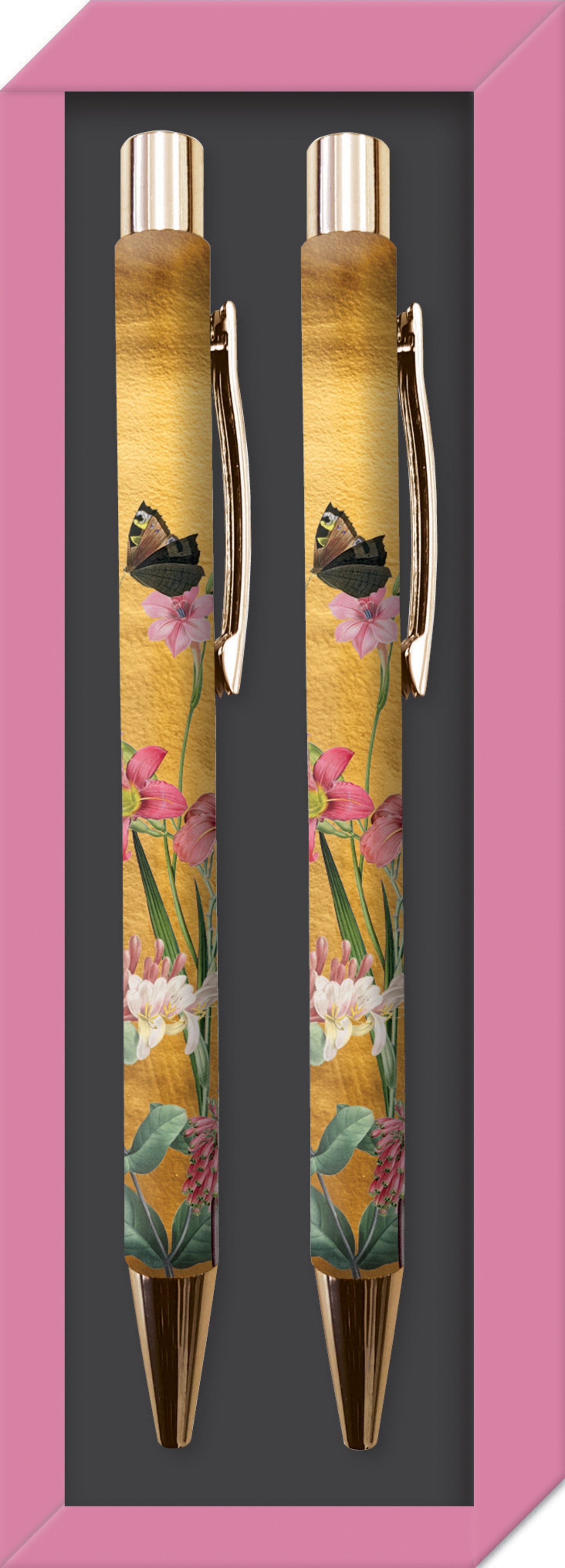 Gifted Stationery Twin Pen Set Redoute Design Pair Pens In Gift Box