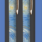 Gifted Stationery Twin Pen Set Van Gogh Starry Night Pair Pens In Gift Box