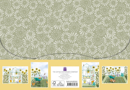 Gifted Stationery Notecard Collection In The Garden 20 Notecards & Envelopes