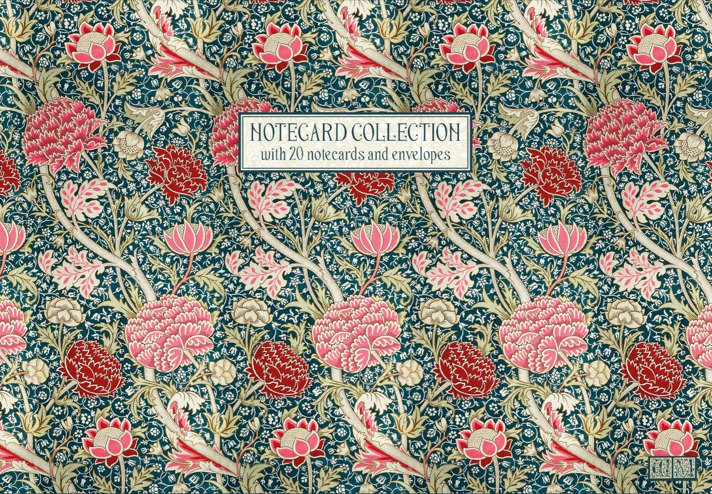 Gifted Stationery Notecard Collection William Morris Cray Design 20 Notecards